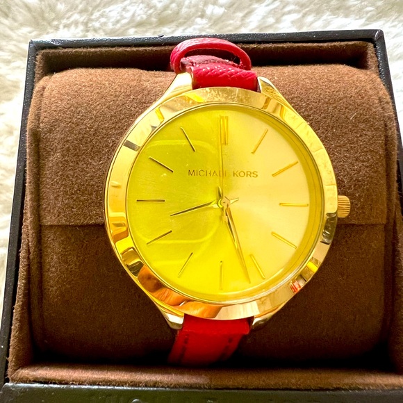 Pink & Gold Michael Kors watch